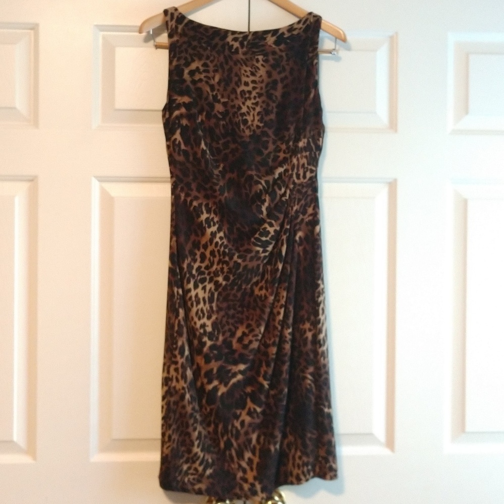 🌟Ralph Lauren Dress Leopard Print Size 4